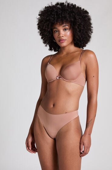 Hunkemöller Invisible String Basic Braun von Hunkemöller