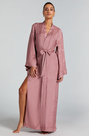 Hunkemöller Langer Kimono Rose Hunkemöller Langer Kimono Rose von Hunkemöller