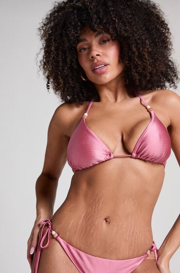 Hunkemöller Kallua Triangel-Bikinioberteil Rose von Hunkemöller