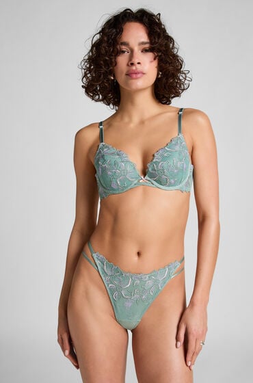 Hunkemöller Lauren String grün von Hunkemöller