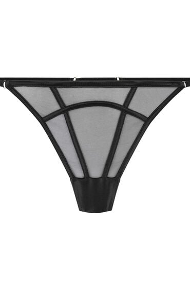 Hunkemöller Marie String Schwarz von Hunkemöller