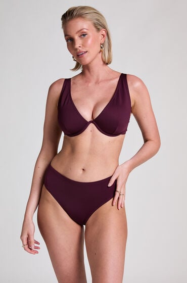 Hunkemöller Neoprene-Bikiniunterteil Rio Lila Hunkemöller Neoprene-Bikiniunterteil Rio Lila von Hunkemöller
