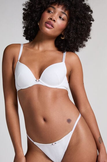 Hunkemöller Pointelle Vorgeformter Bügel-BH Weiß von Hunkemöller