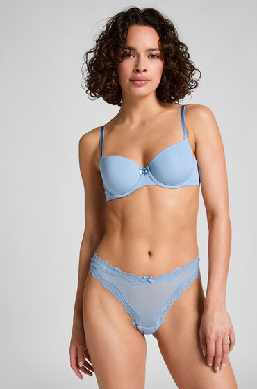 Hunkemöller String Hazel Blau von Hunkemöller