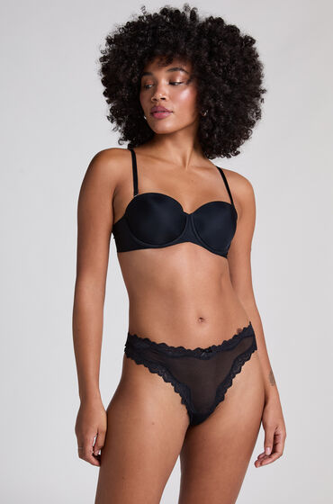Hunkemöller String Hazel Schwarz von Hunkemöller