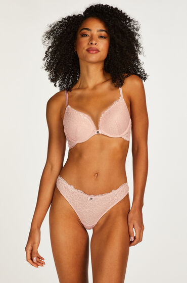 Hunkemöller String Marine Rose von Hunkemöller