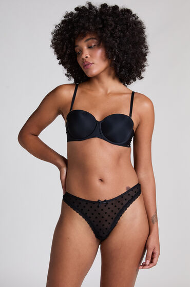 Hunkemöller String Phoebe Schwarz von Hunkemöller