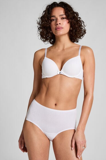 Hunkemöller Superslip Midi Weiß von Hunkemöller