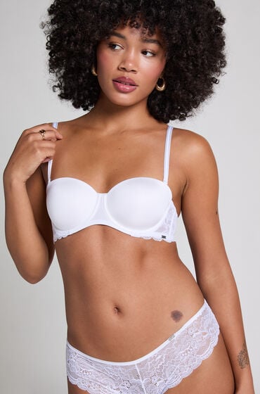 Hunkemöller Vorgeformter Bügel-BH Angie, strapless Weiß von Hunkemöller