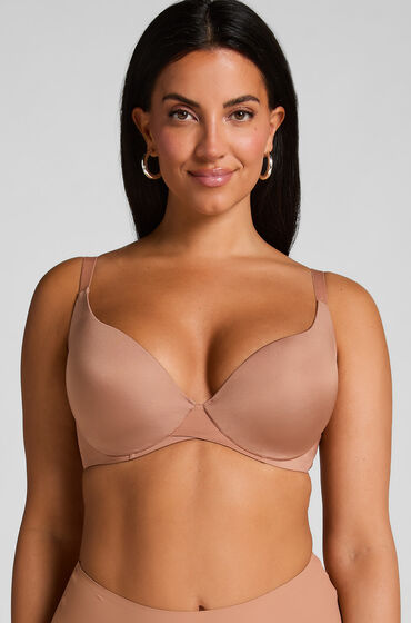 Hunkemöller Vorgeformter Bügel-BH Smooth Braun von Hunkemöller