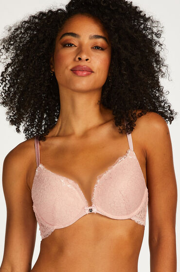 Hunkemöller Vorgeformter Push-up-Bügel-BH Marine Rose von Hunkemöller