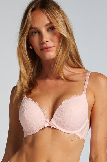 Hunkemöller Vorgeformter Push-up-Bügel-BH Teddy Rose Hunkemöller Vorgeformter Push-up-Bügel-BH Teddy Rose von Hunkemöller