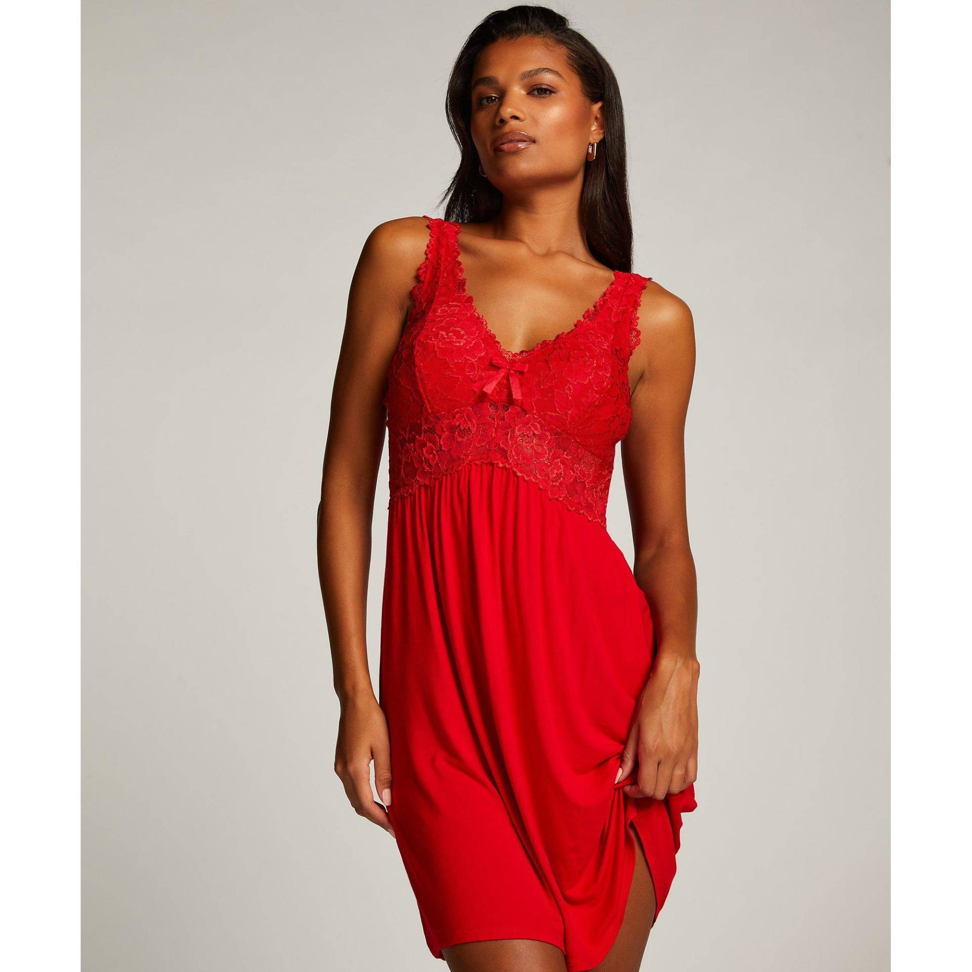 Spitzen-negligé Damen Rot XS von Hunkemöller