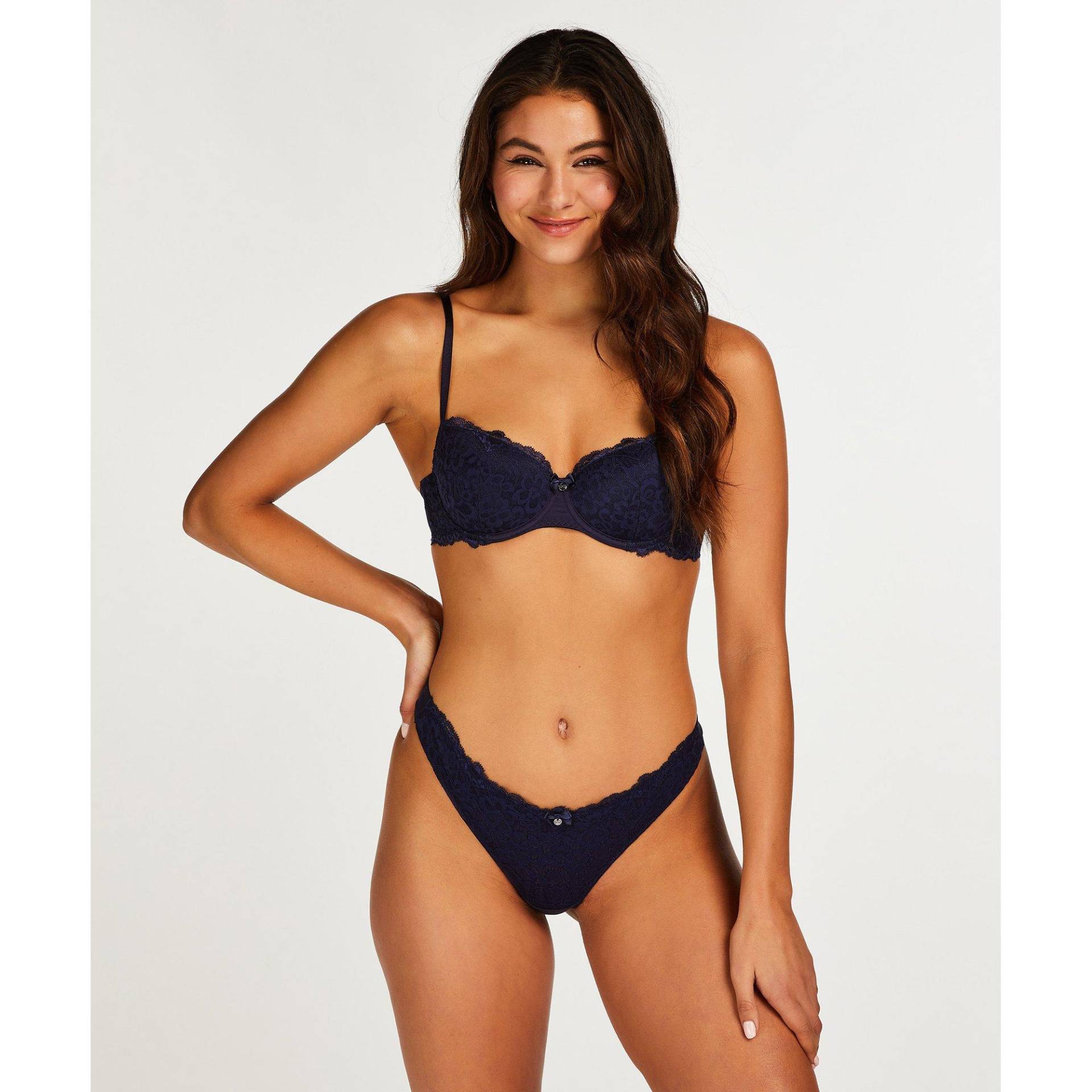 Panty Damen Blau  XL von Hunkemöller