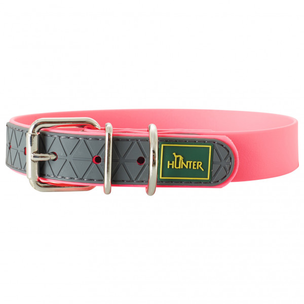 Hunter - Collar Convenience - Hundehalsband Gr Halsumfang 23-31 cm - Breite 2,0 cm rosa von Hunter