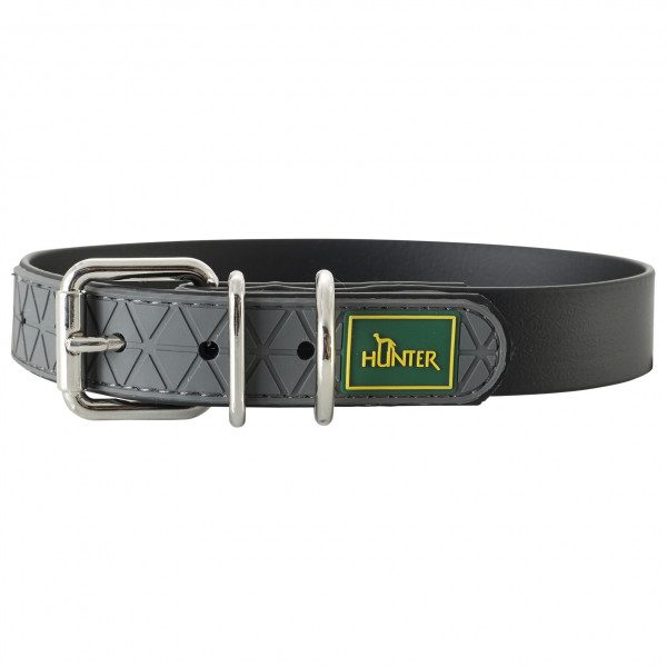 Hunter - Collar Convenience - Hundehalsband Gr Halsumfang 28-36 cm - Breite 2,0 cm schwarz von Hunter