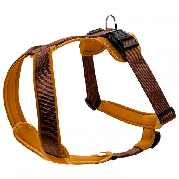 Hunter - Harness Neoprene - Hundegeschirr Gr Bauchumfang 36-44 cm - Halsumfang 32 cm braun/ karamell von Hunter
