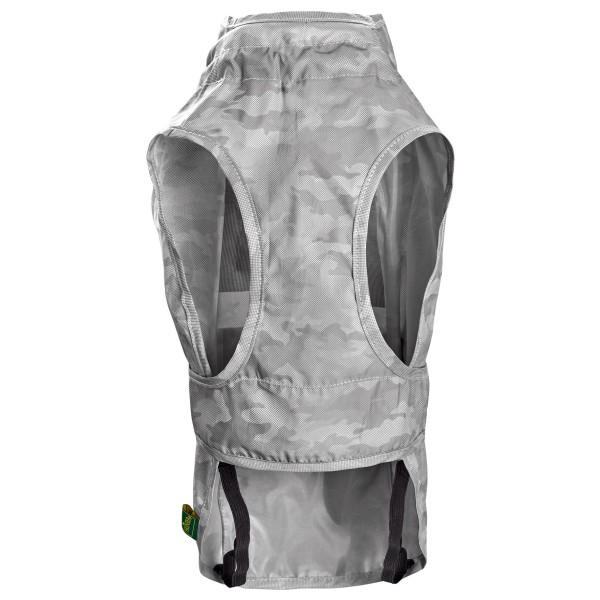 Hunter - Regenmantel Huka To Go - Hundemantel Gr 35;40;45;50;55;60;65 silber / reflektierend von Hunter