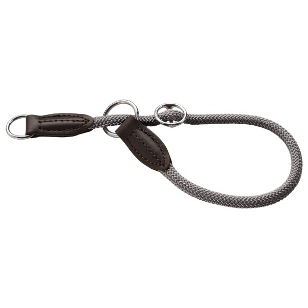 Hunter - T-Collar Freestyle - Hundehalsband Gr Halsumfang max. 35 cm - Ø 8 mm grau von Hunter