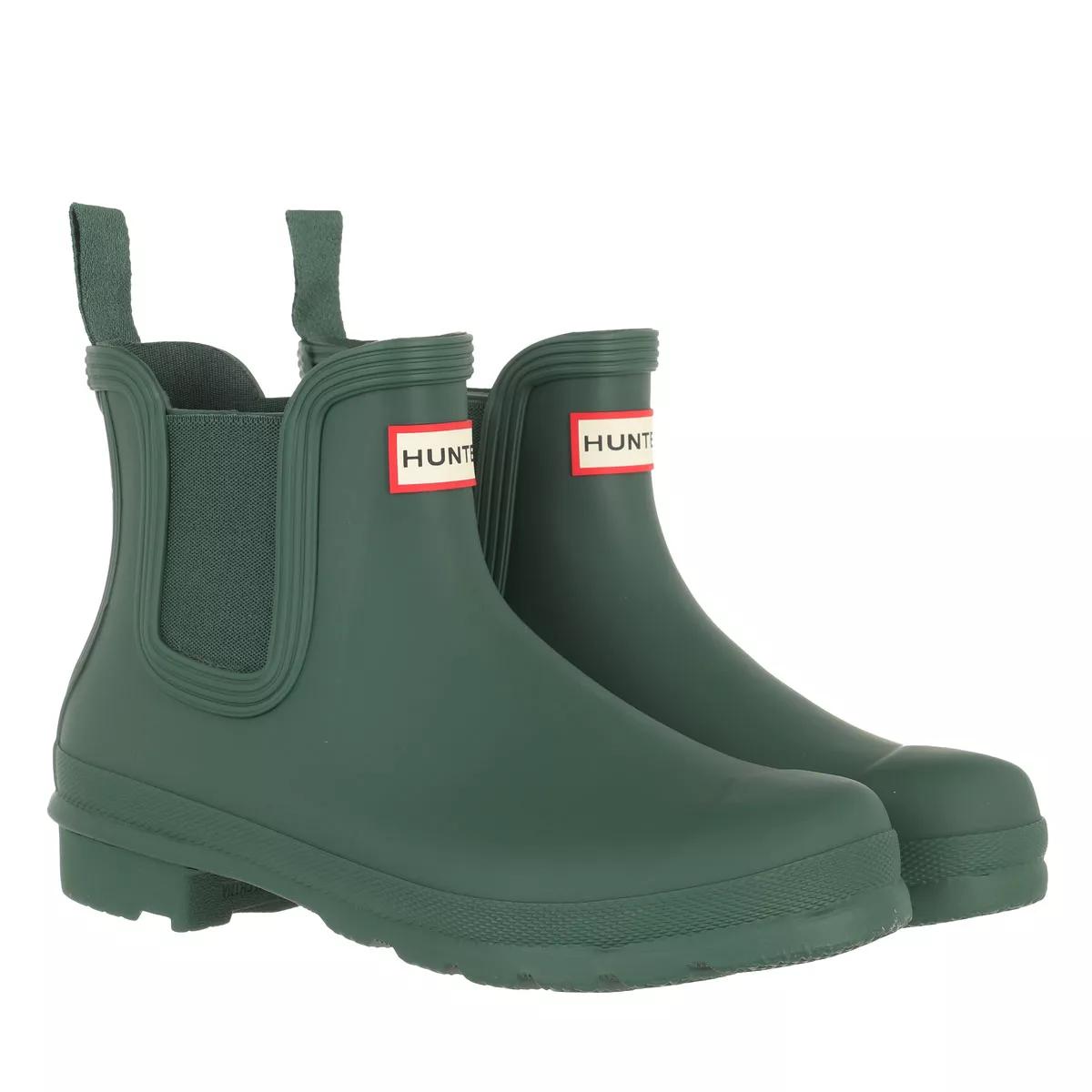 Hunter Boots & Stiefeletten - womens original chelsea - Gr. 36 (EU) - in Grün - für Damen von Hunter