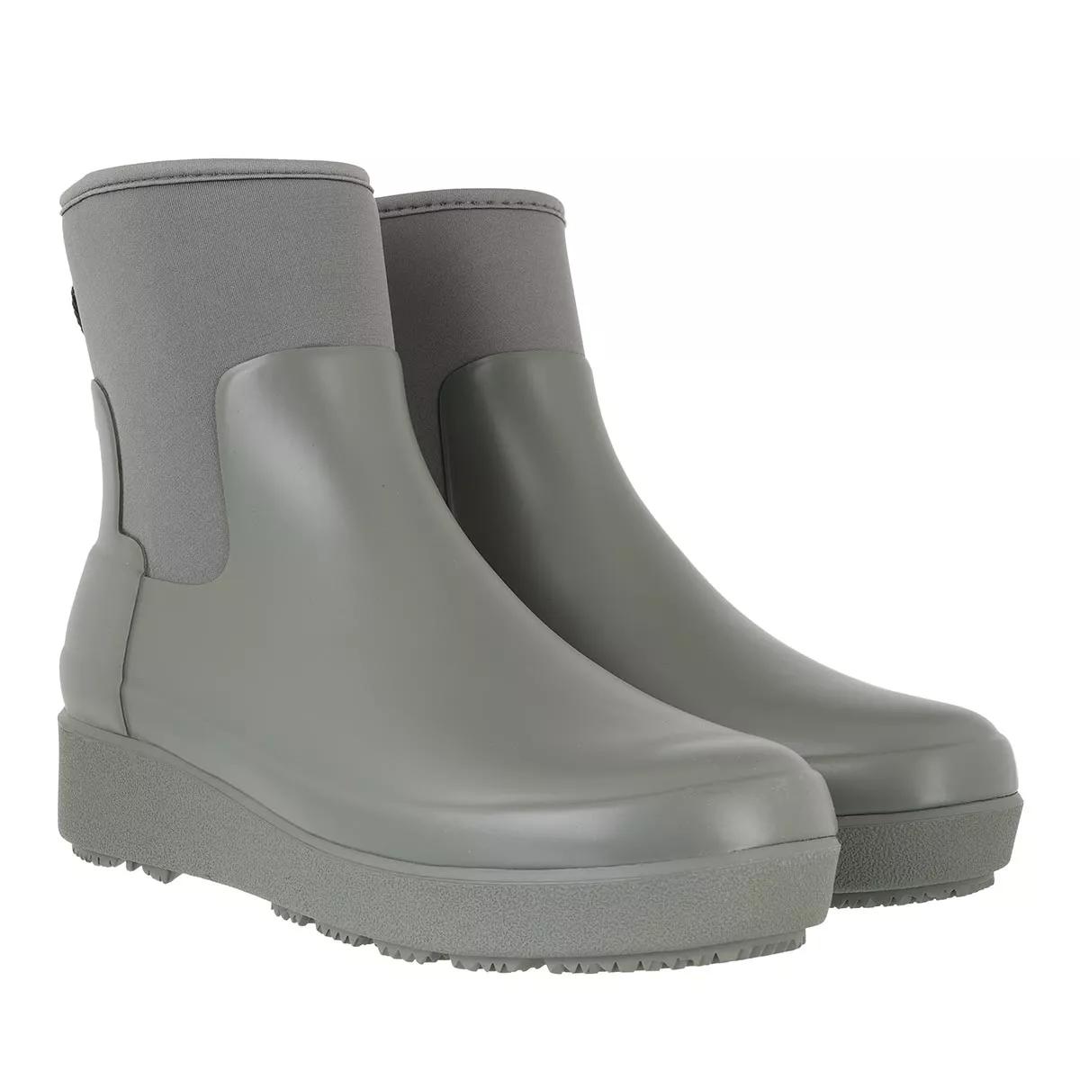 Hunter Boots & Stiefeletten - womens refined creeper neo chelsea - Gr. 36 (EU) - in Grau - für Damen von Hunter