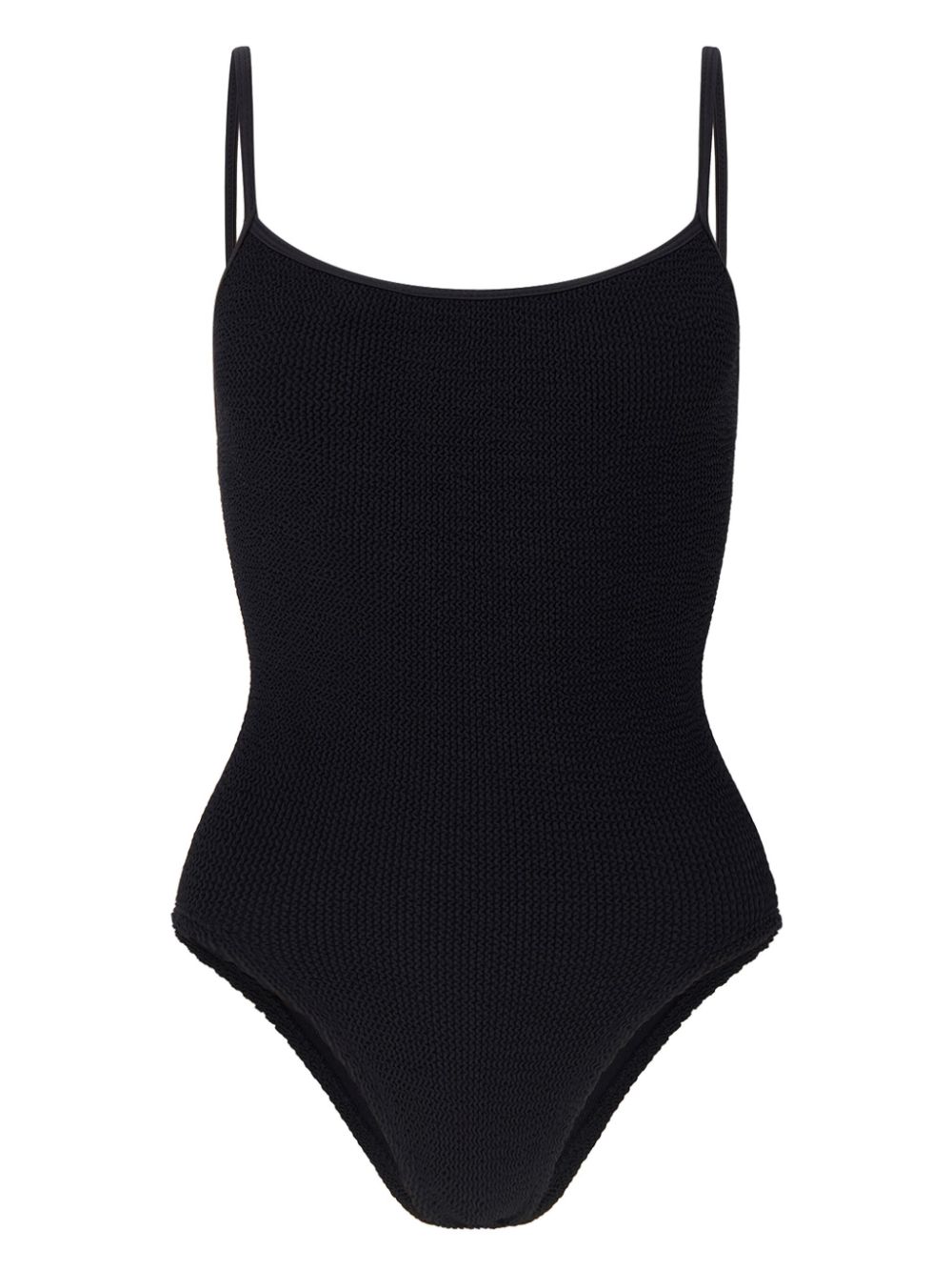 Hunza G Pamela crinkle swimsuit - Black von Hunza G