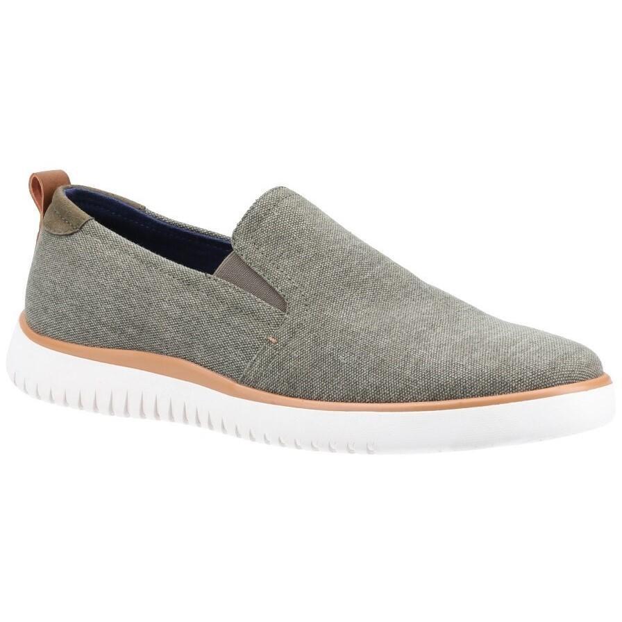 Freizeitschuhe Danny, Canvas Herren Grau 40 von Hush Puppies