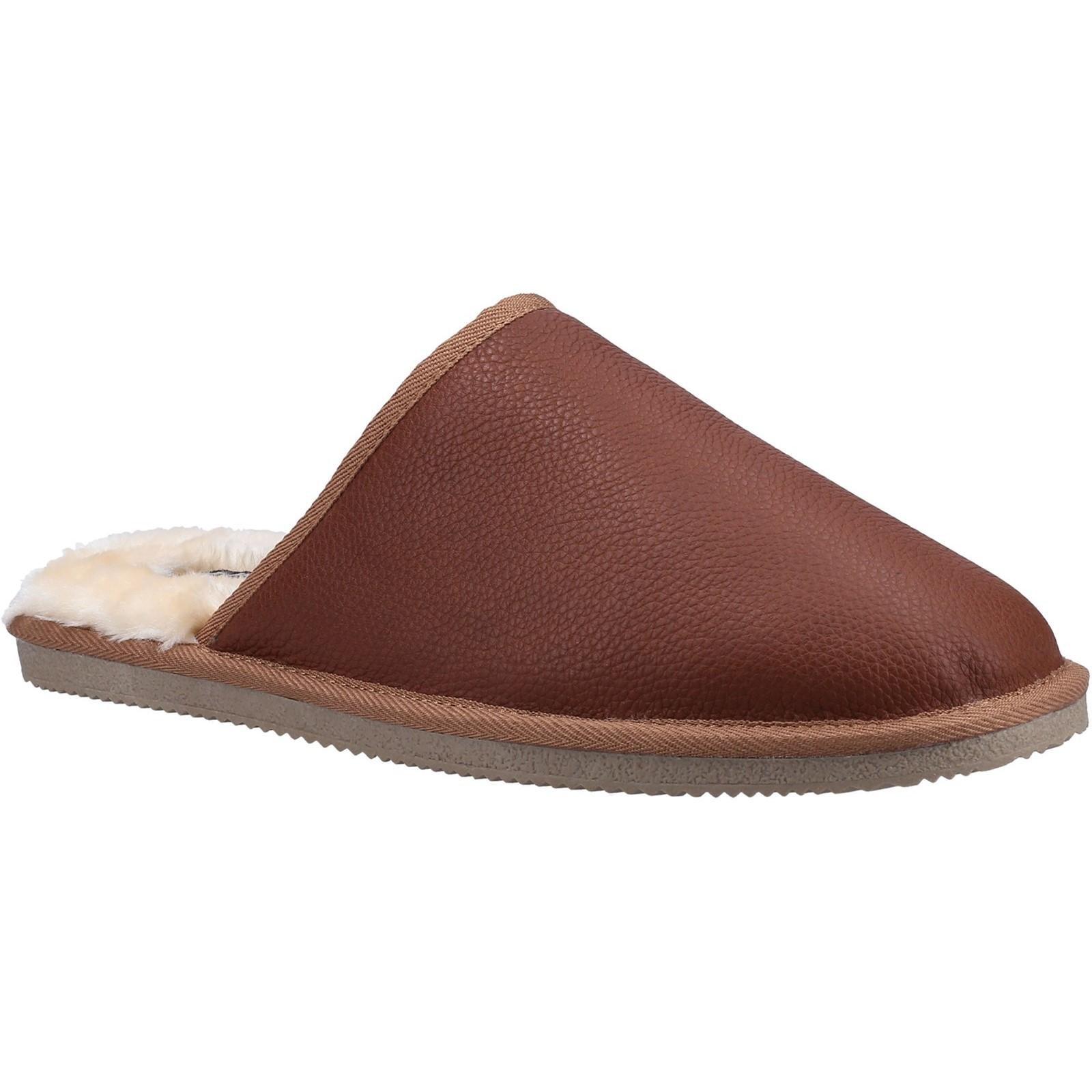 Hausschuhe Coady Herren Tan 42 von Hush Puppies