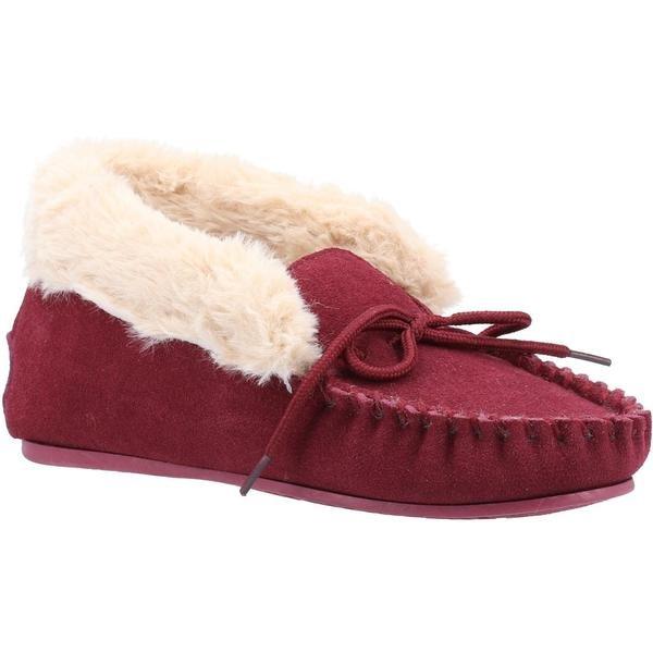 Hausschuhe Philippa Damen Weinrot 35.5 von Hush Puppies