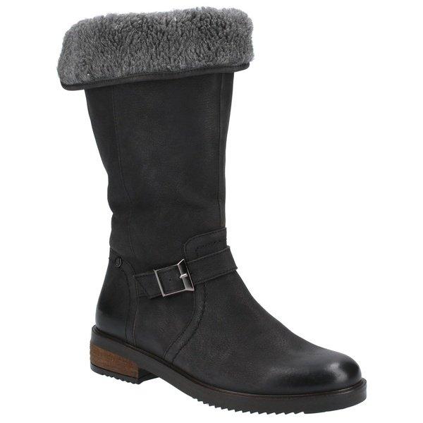 Halbhohe Stiefel Bonnie Damen Schwarz 38 von Hush Puppies