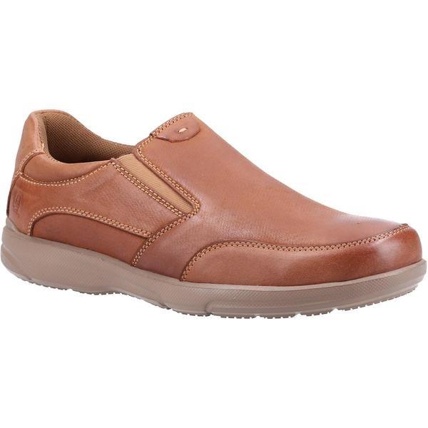 Schuhe Aaron, Leder Herren Kühles Braun 42 von Hush Puppies