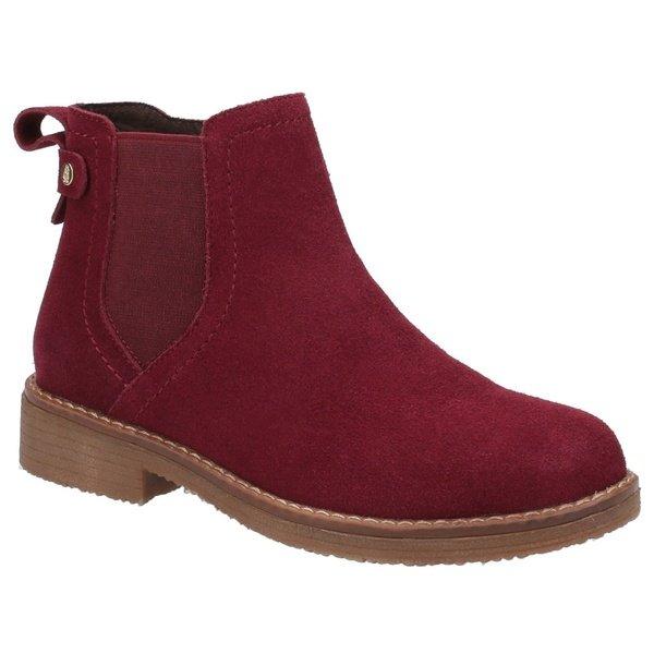 Stiefeletten Maddy, Wildleder Damen Bordeaux 35.5 von Hush Puppies