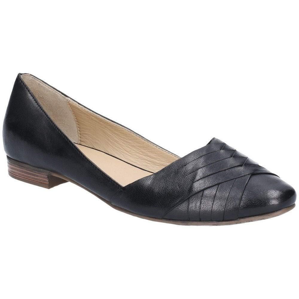 Lederballerina Marley Damen Schwarz 36 von Hush Puppies