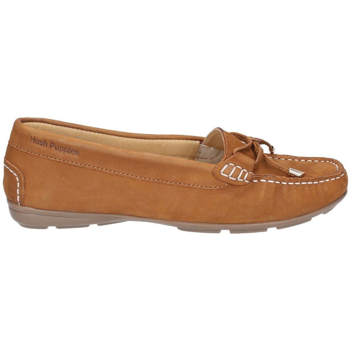 Maggie Slip On Mokassins Damen Tan 39 von Hush Puppies