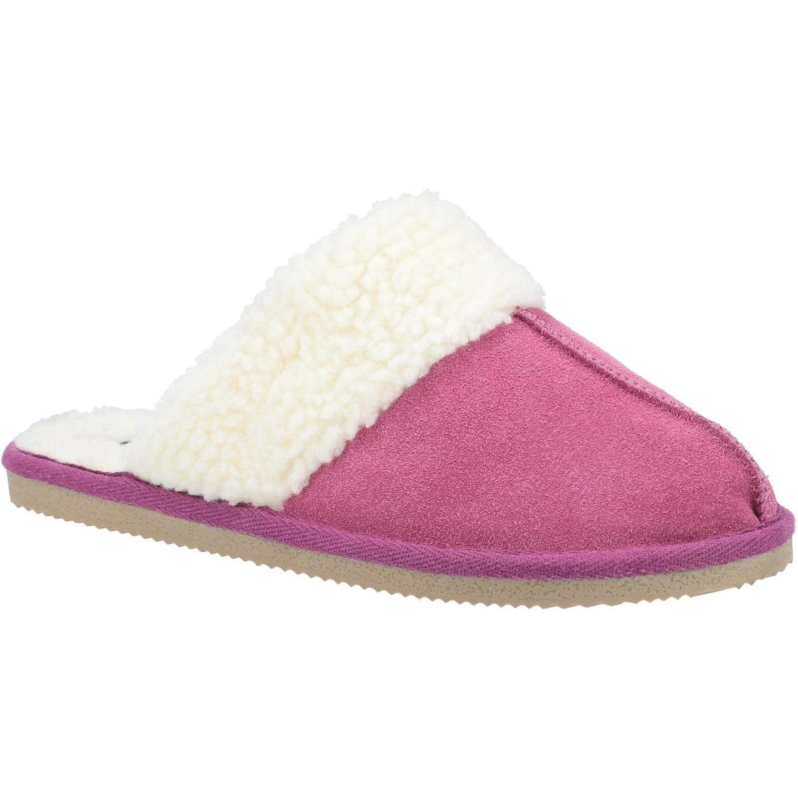 Hausschuhe Arianna, Wildleder Damen Pink 35.5 von Hush Puppies