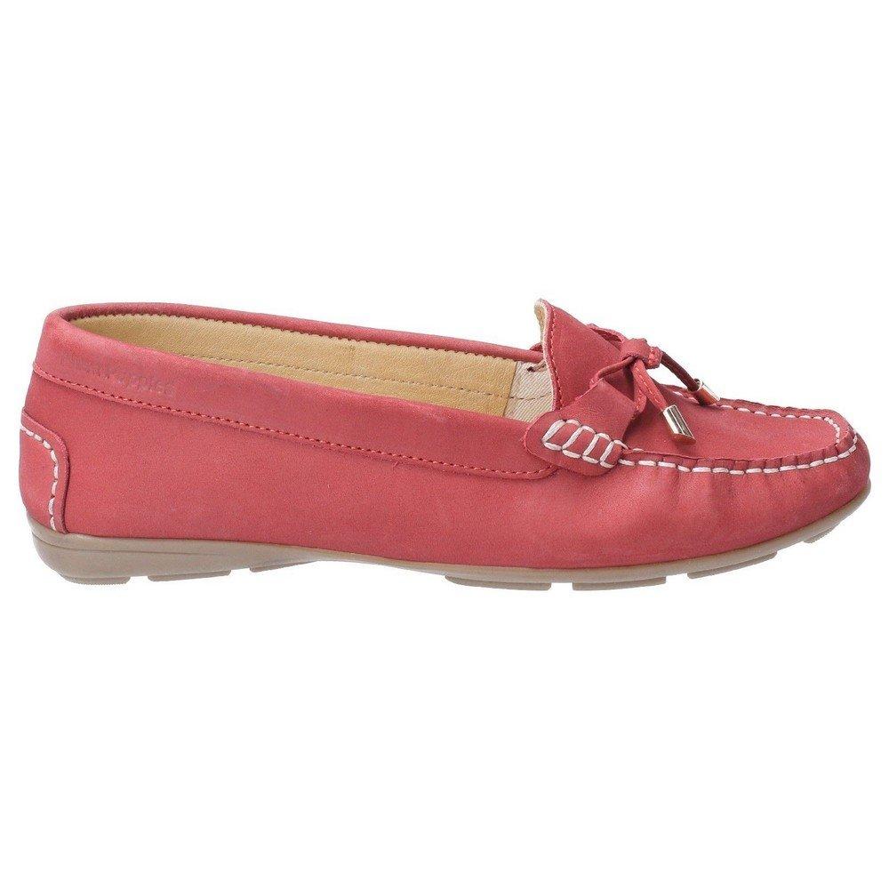 Maggie Slip On Mokassins Damen Rot Bunt 36 von Hush Puppies