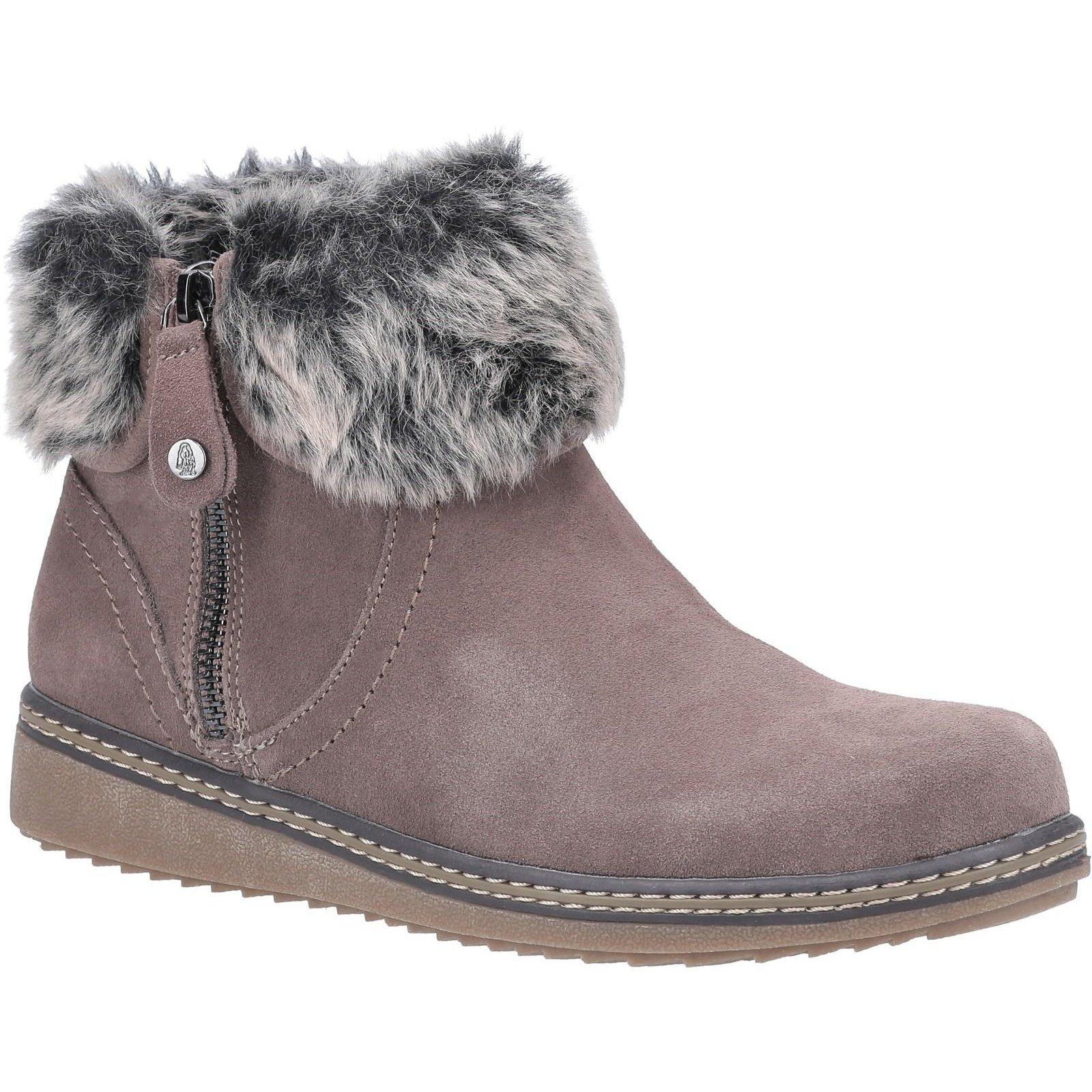 Stiefeletten "penny" Damen Grau 37 von Hush Puppies