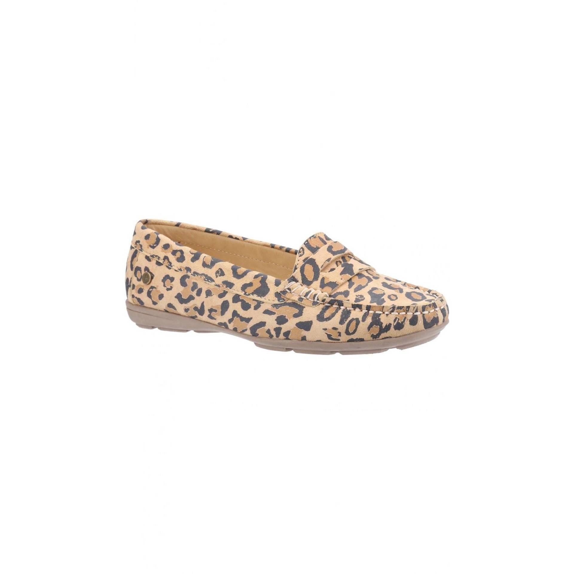 Halbschuhe "margot", Leomuster Damen Braun 37 von Hush Puppies