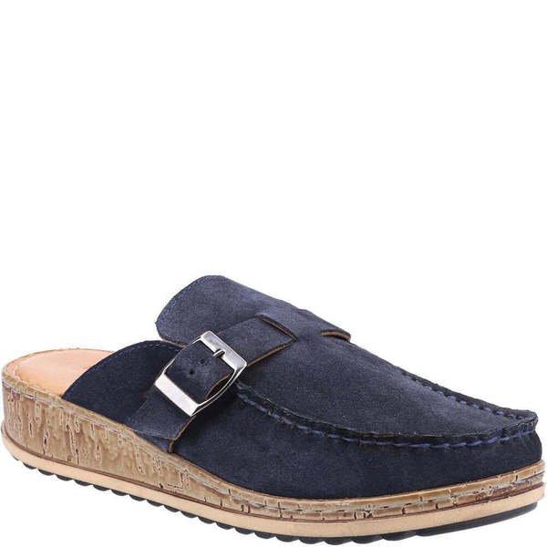 Sandalen Sorcha, Leder Damen Marine 42 von Hush Puppies