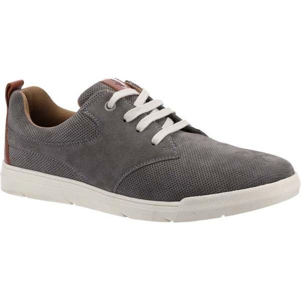 Freizeitschuhe Michael, Spitze, Wildleder Herren Grau 42 von Hush Puppies