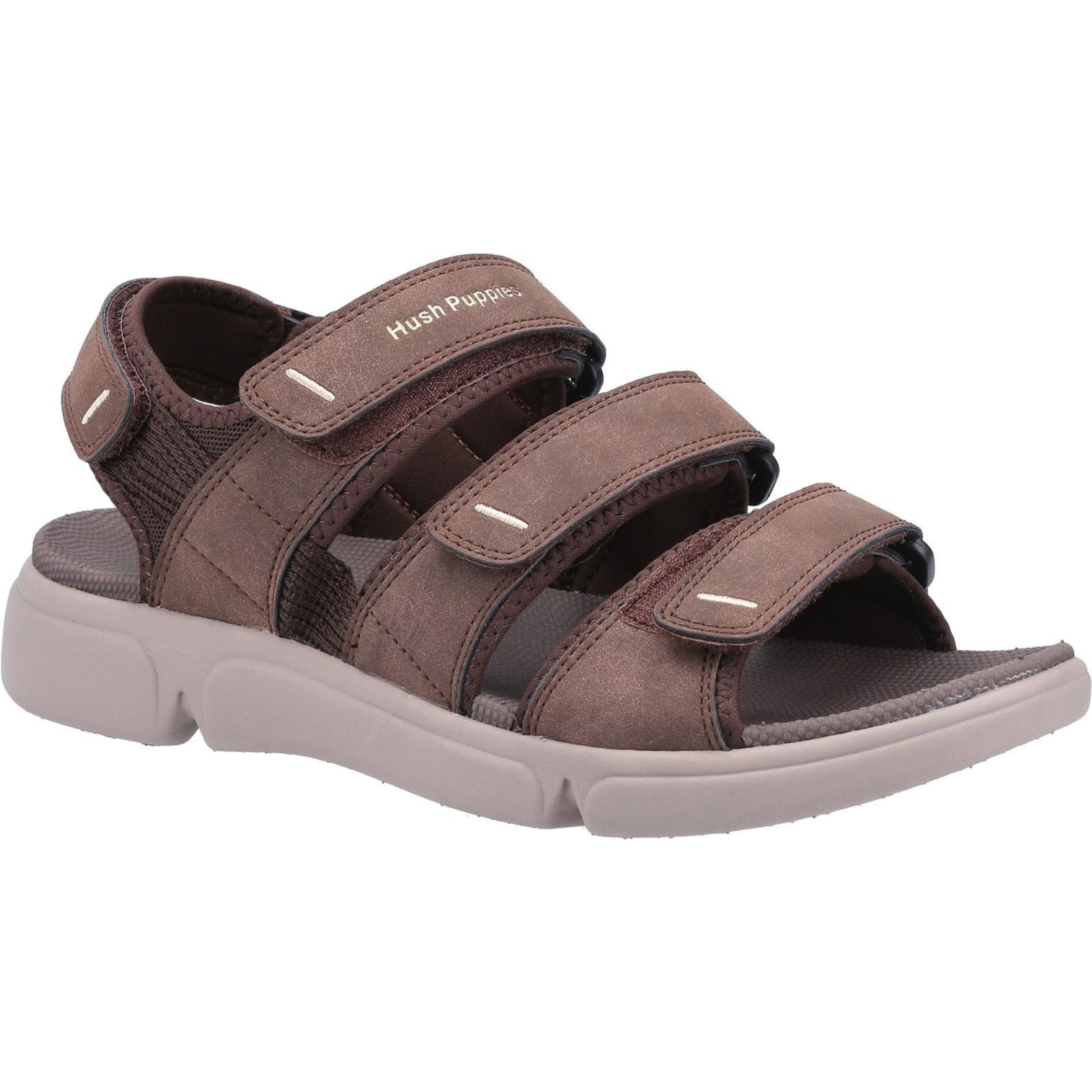 Sandalen Raul Herren Braun 45 von Hush Puppies