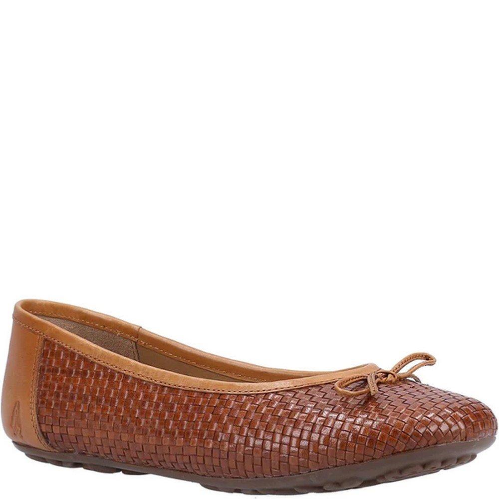 Pumps, Ballerina, Leder Damen Tan 39 von Hush Puppies