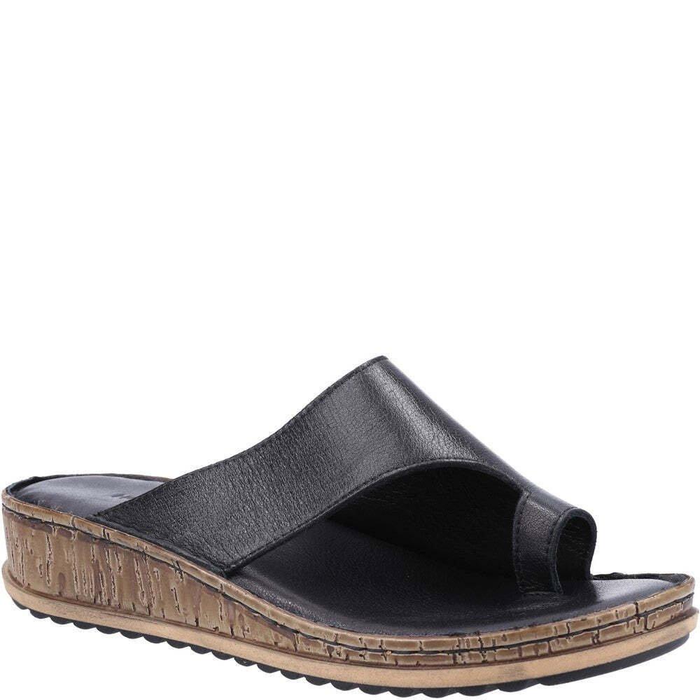 Sandalen Elissa, Wildleder Damen Schwarz 38 von Hush Puppies