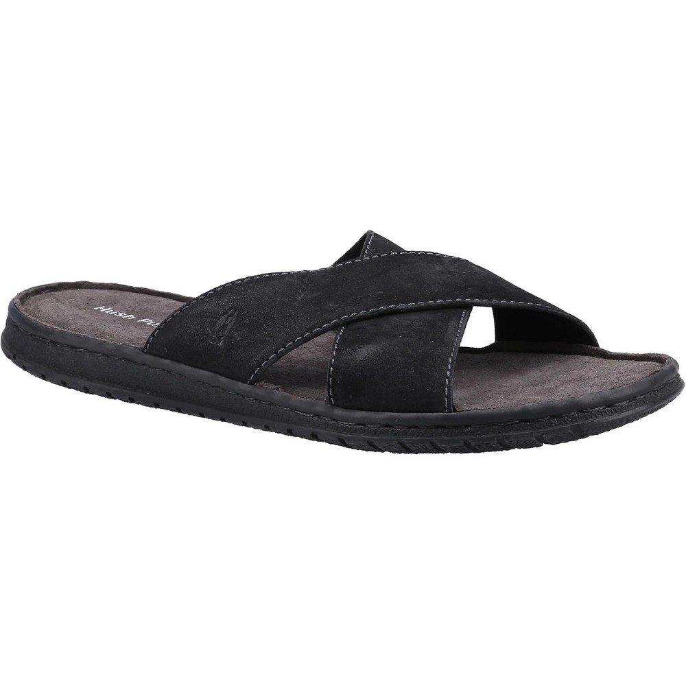 Sandalen Nile, Überkreuzt Herren Schwarz 41 von Hush Puppies