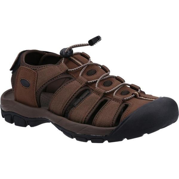 Sandalen Peru Herren Braun 41 von Hush Puppies