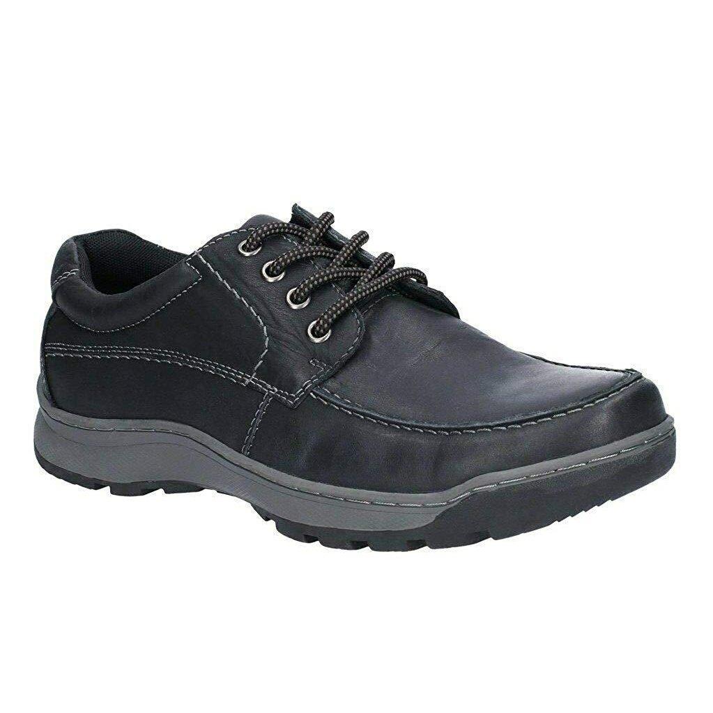 Schnürhalbschuhe Tucker Herren Schwarz 48 von Hush Puppies