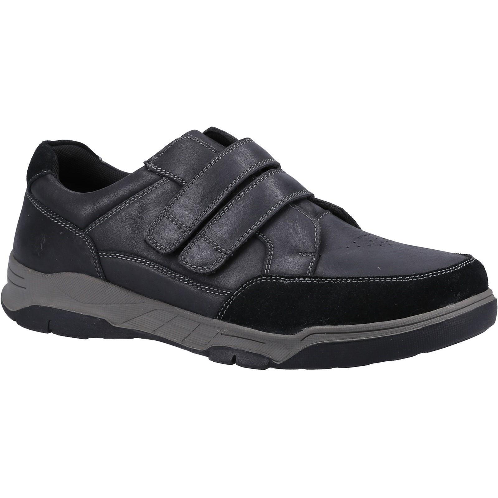 Schuhe Fabian, Leder Herren Schwarz 45 von Hush Puppies