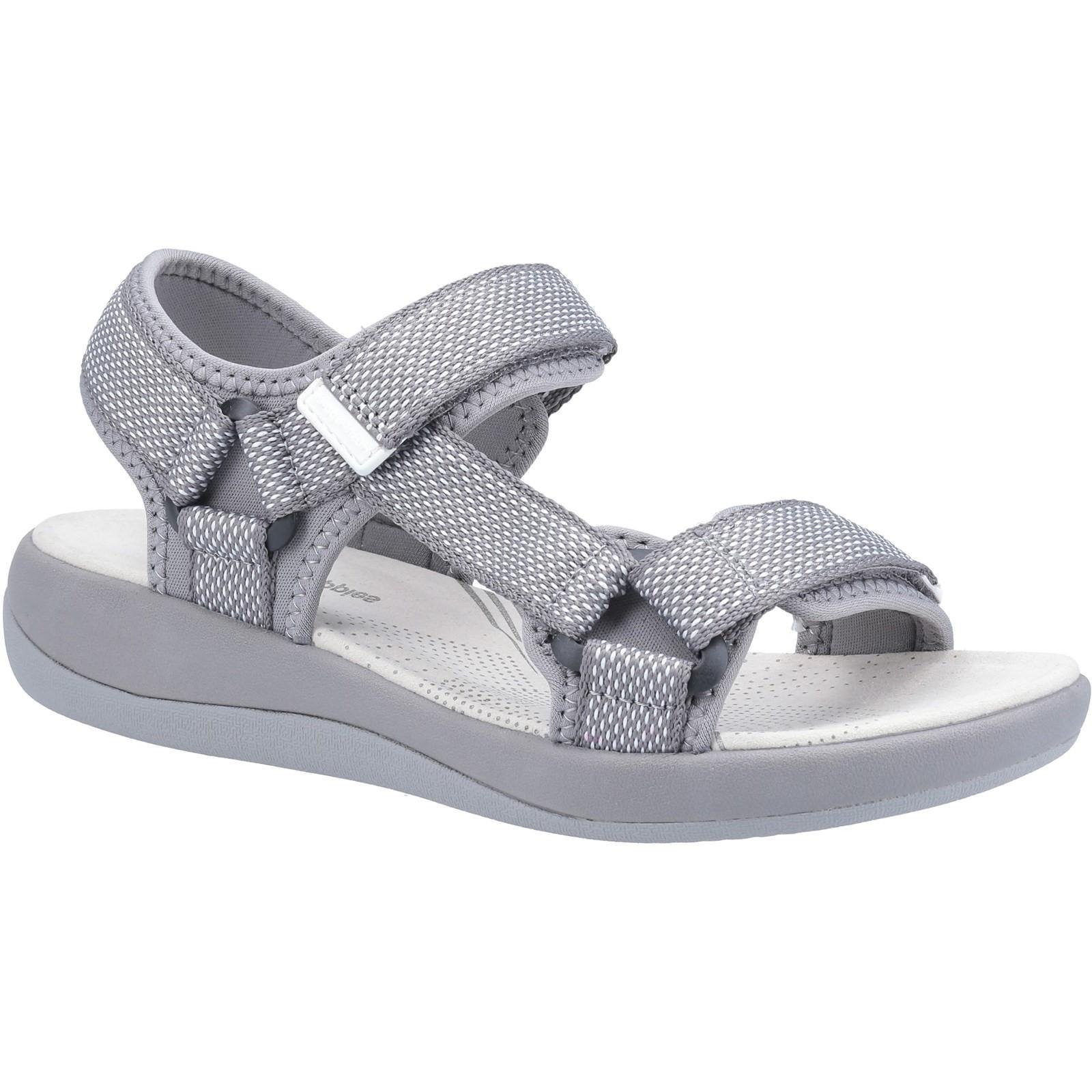 Sandalen Sara Quarter Damen Grau 37 von Hush Puppies