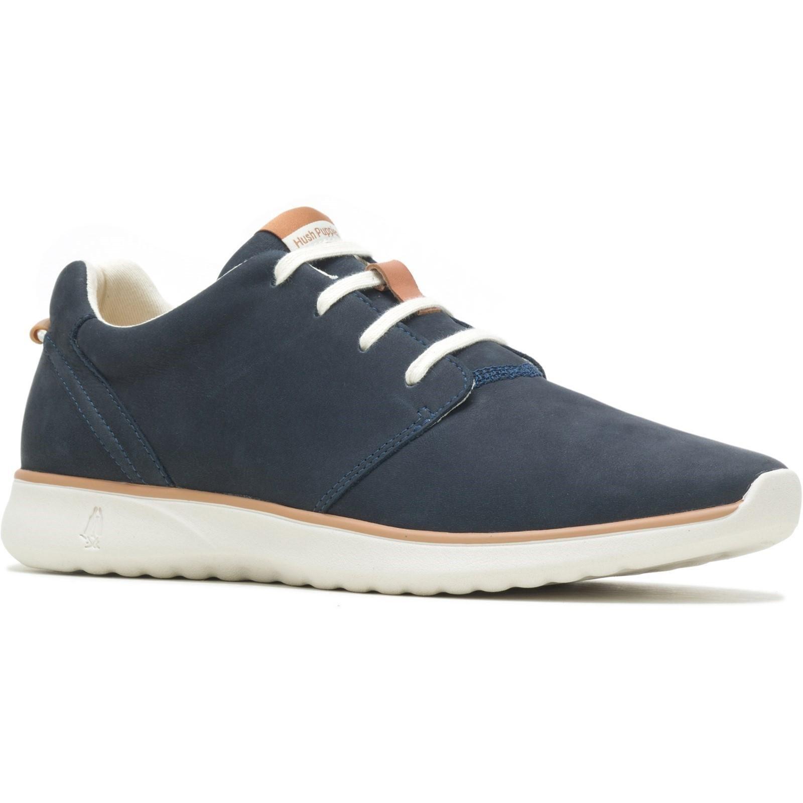 Sneaker Good, Leder Herren Marine 40 von Hush Puppies