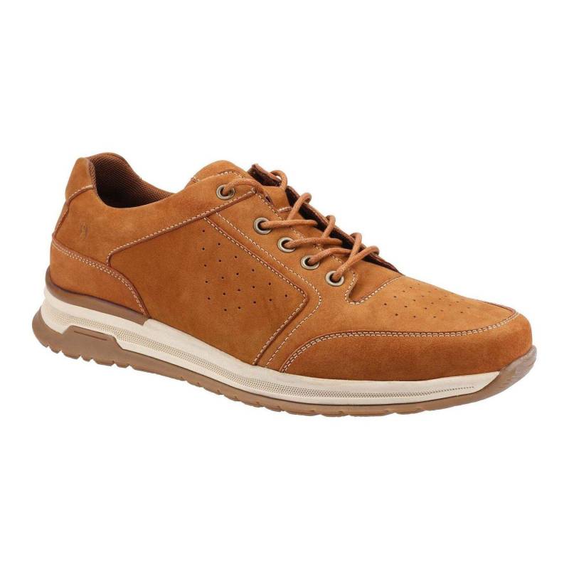 Sneaker Joseph, Spitze, Leder Herren Braun 41 von Hush Puppies